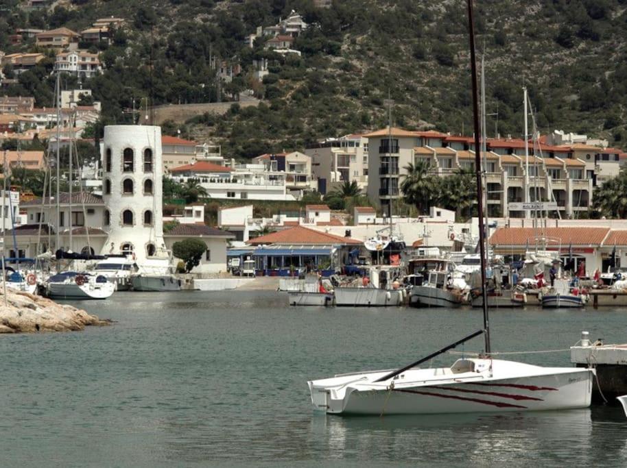 Marina Beach Aiguadolc Sitges Luaran gambar